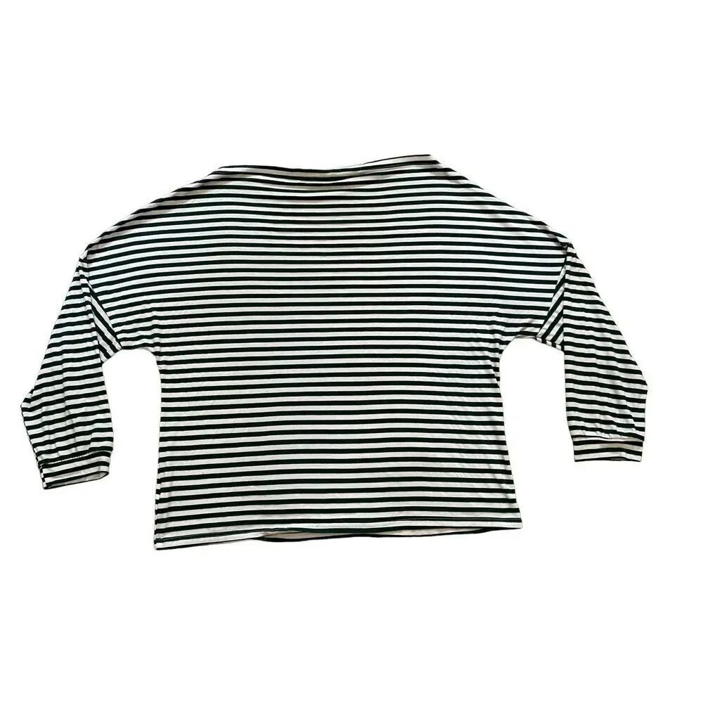 Shein Curve Striped Long Sleeve T Shirt Casual Everyday School Basic Loungewear